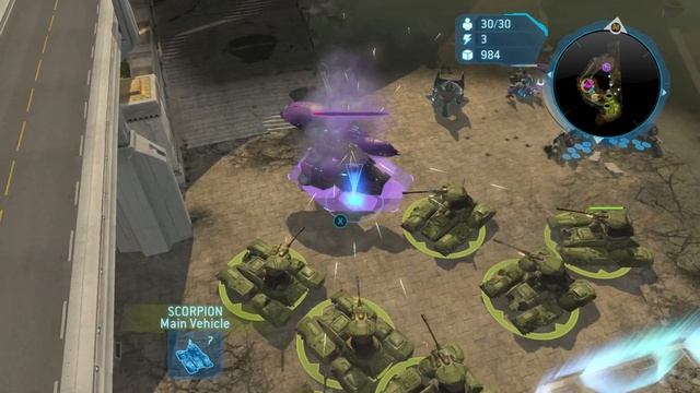 Halo Wars: Definitive Edition-Legendary Walkthrough-Mission #5: Arcadia Outskirts (Tank Strategy) смотреть онлайн