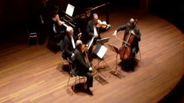 Shostakovich - Piano Quintet Gminor-1.Prelude, Lento-Elizaveta Kopelman-Kopelman String Quartet смотреть онлайн