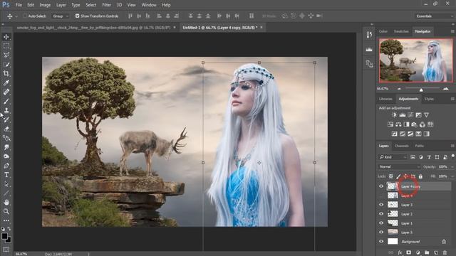 white queen photoshop manipulation tutorial for beginner cs6/cc смотреть онлайн