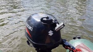 Сузуки 2,5 на лодке акула 299