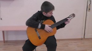 Решетников Илья 2 класс: М. Каркасси "Андантино", М. Каркасси "Прелюд".