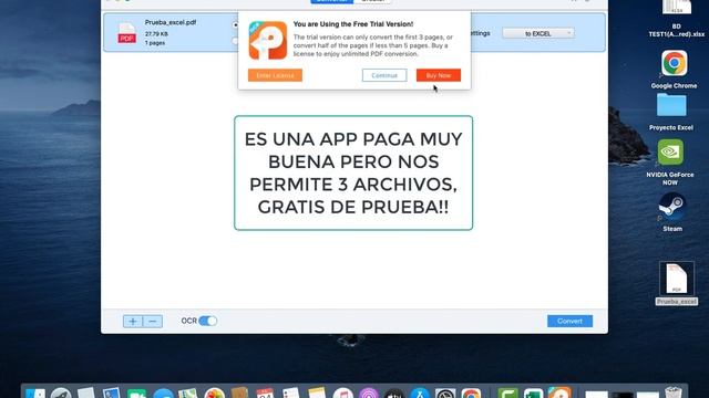 CONVERTIR UNA TABLA DE PDF A EXCEL DESDE NUESTRO EQUIPO MAC смотреть онлайн