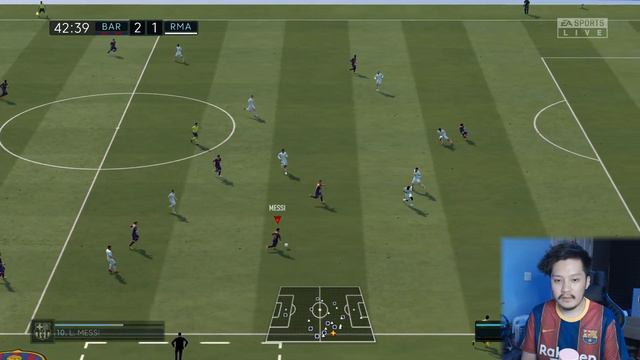 FIFA 21 Career Mode Barcelona | El Clásico Perdana & Pertemuan Messi Ronaldo Di Liga Champions #2 смотреть онлайн