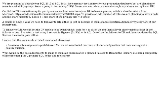 Databases: Manual Failover with AlwaysOn availability group смотреть онлайн