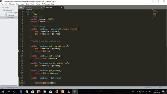OOP PHP - Membuat Magic Method смотреть онлайн
