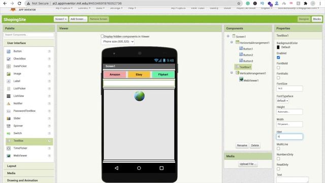 How to Make a Multi Shopping Site App in MIT APP Inventor 2 смотреть онлайн