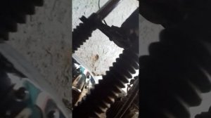 Установка вилки от мотоцикла в альфу