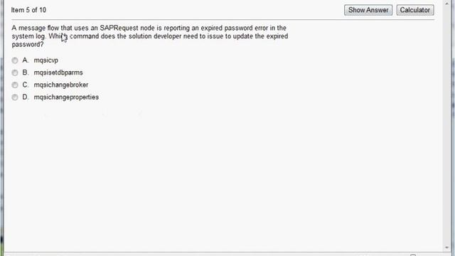 000-272 IBM WebSphere Message Broker V8.0 Solution Development( 000-272) смотреть онлайн