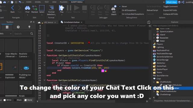?How to make *RAINBOW CHAT TAG* In Roblox Studios? смотреть онлайн