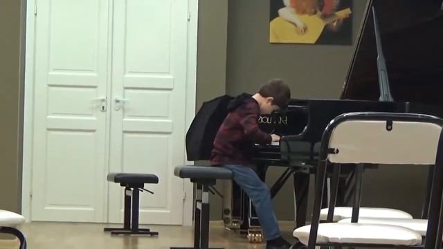 Шопен Экспромт-фантазия. исп. Чепкин Иван, 9лет. смотреть онлайн