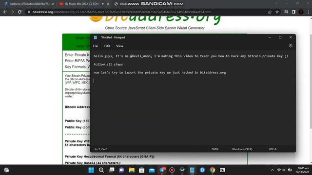 2023. How to extract any btc private key + bip38 cracking script all available. смотреть онлайн