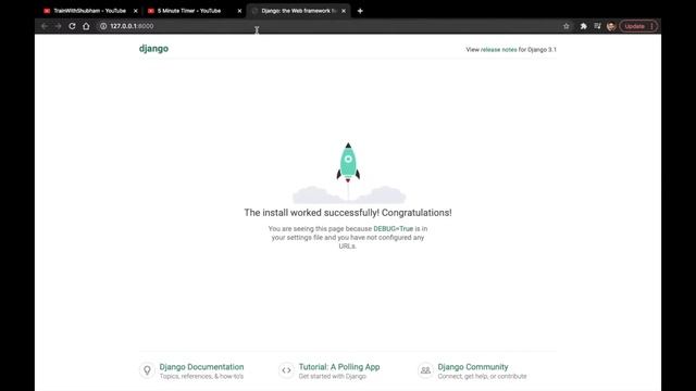 Make a Django Project in 5 Minutes | Django Tutorial in Hindi смотреть онлайн