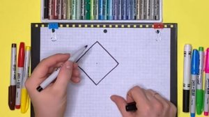 Рисование для детей. Рисуем  Дорожные Знаки - Главная Дорога|Дорожные Знаки