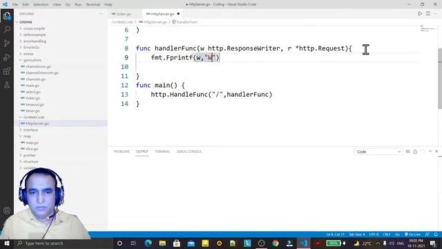 How to create First Web Page in golang | Dr Vipin Classes смотреть онлайн