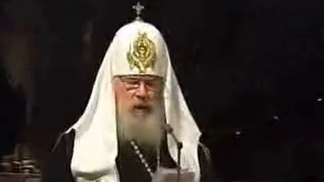 Святейший Патриарх Московский и всея Руси Алексий II. Париж. смотреть онлайн