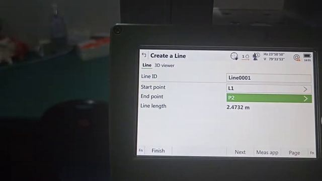 How do mark center point/ center line by Leica total station TS 16. please watch this video. thanks смотреть онлайн
