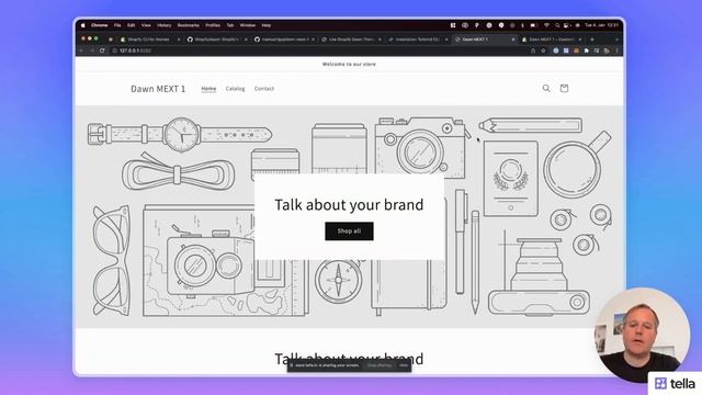 Extend Shopify Dawn Theme with a Custom Tailwind CSS Carousel Section смотреть онлайн