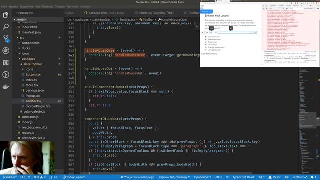 ReactJS #123 - Исследовал реализацию общего Tooltip для кнопок toolbox внутри slate-toolbar смотреть онлайн