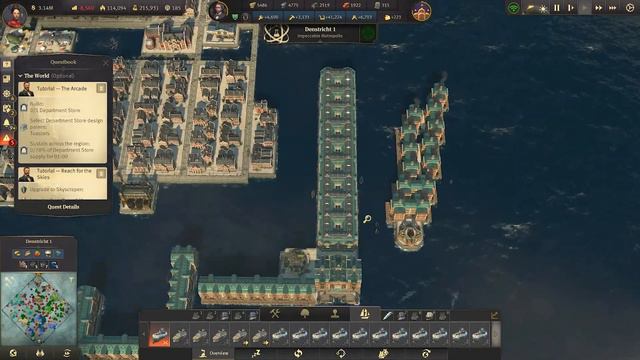 Anno 1800 | All DLC"s | 500+ Mods | Hard Walkthrough - Council ~ Subway Construction | Old World смотреть онлайн
