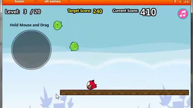 Angry Birds Cannon Gameplay-1 смотреть онлайн