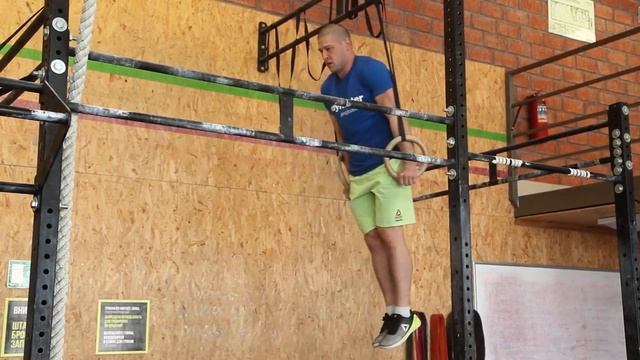 Строгие отжимания на кольцах смотреть онлайн