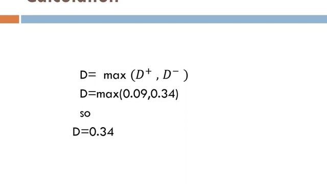 KOLMOGOROV-SMIRNOV TEST |NON PARAMETRIC TEST| ADVANCED EDUCATIONALBRESEARCH & STATISTICS | M.Ed| смотреть онлайн