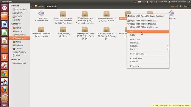 how to run jar files on ubuntu 12.04 (with java) смотреть онлайн