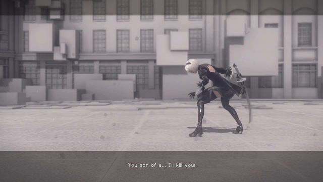 NieR: Automata Episode #30 - Block Man [Blind Let's Play, Playthrough] смотреть онлайн