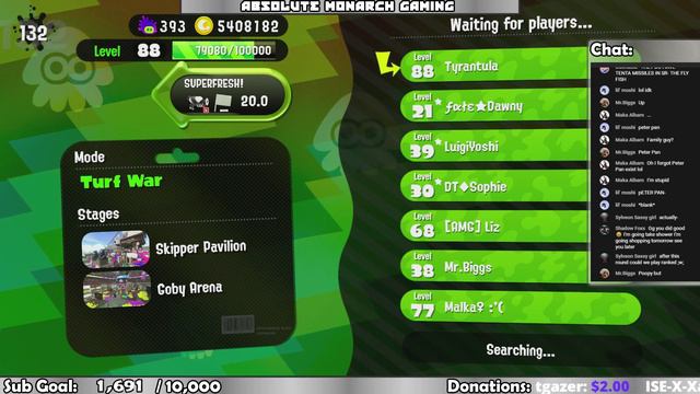Just some Splatoon 2 stuff | Presented by Absolute Monarch Gaming смотреть онлайн