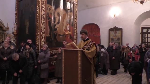 Божественная Литургия в Неделю Сыропустную смотреть онлайн