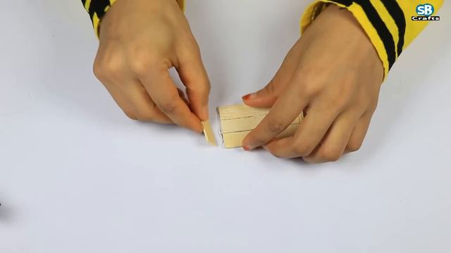 Popsicle Stick Crafts | How To Make Popsicle Stick Swing (DIY Miniature Jhula)