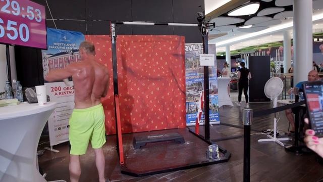 MOST PULL-UPS IN 1HOUR ( 1204 ) - Guinness World Record - 3.6.2023 Palladium Praha смотреть онлайн