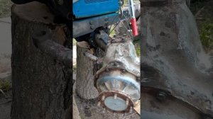 Ремонт балочного моста МТЗ 82  часть 2 развалились подшипник дифференциала