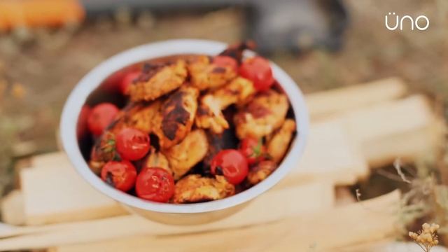 Переносной круглый барбекю мангал UNO смотреть онлайн