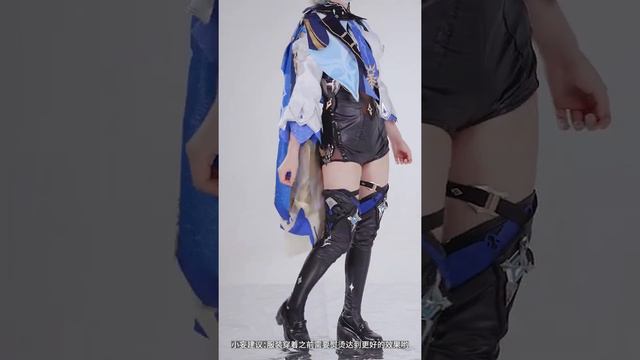 DokiDoki-SR Game Genshin Impact Cosplay Costume Eula/Shoes