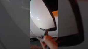 RENAULT FLUENCE megane clio side mirror indicator lamp bulb replacement