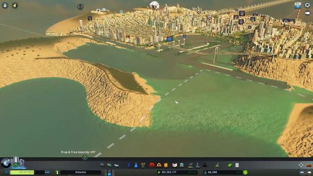 COMMUNIST WALLS | Cities Skylines | Atlantis Challenge #9 смотреть онлайн