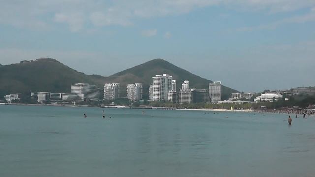 Китай, о. Хайнань, бухта Дадунхай ,отель Линда, наш пляж!!! смотреть онлайн