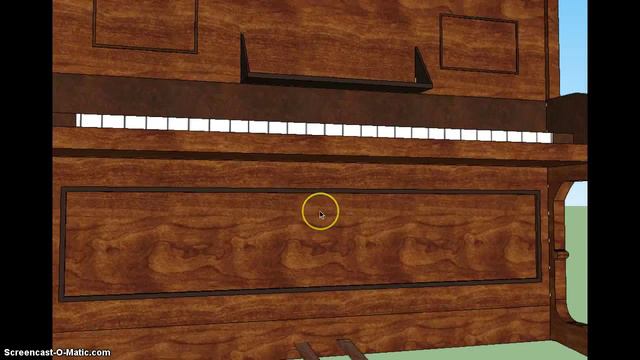 Piano in Sketchup смотреть онлайн