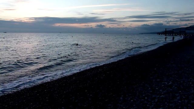 Лазаревское море на закате смотреть онлайн