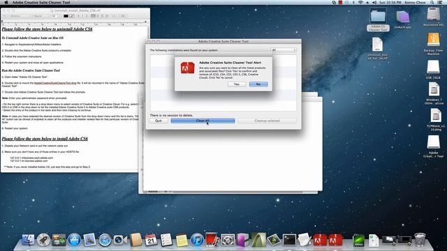 Uninstall Adobe CS6 for Mac Part 2 смотреть онлайн