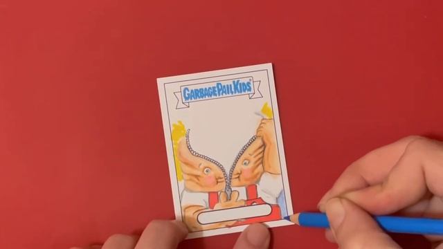 Garbage pail kids - Bookworm’s Sketch Card - Bony Tony by Bobby B смотреть онлайн