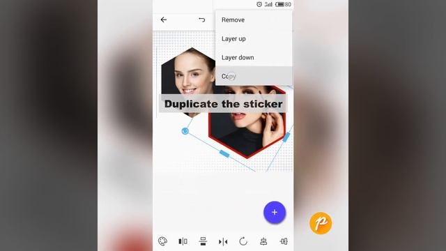 How to create a post template before/after in the Posters | Before and After Editing | Android app смотреть онлайн