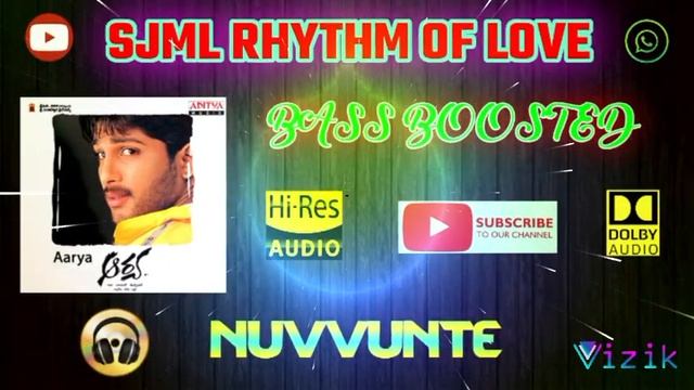 Nuvvunte - Aarya - Devi Sri Prasad - Bass Boosted - Hi Res Audio Song 320 kbps?? смотреть онлайн