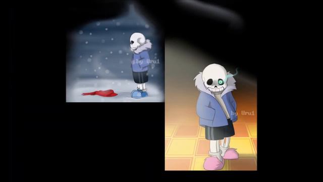 UNDERVERSE 0 .28 undertale sans and papyrus amv Innocence смотреть онлайн