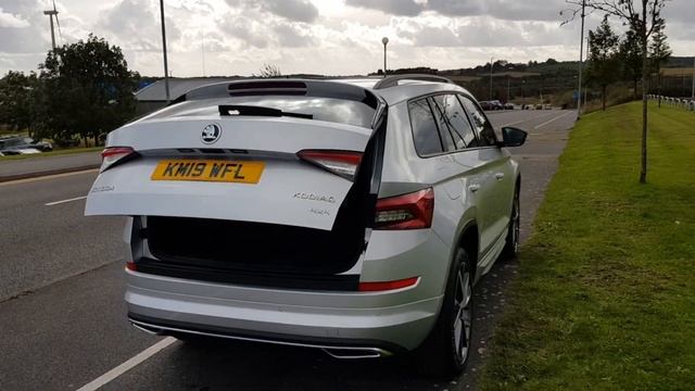 SKODA KODIAQ Sportline 7 Seats 4x4 SUV 2019 2.0TDI 4X4 SCR DSG In Brilliant Silver