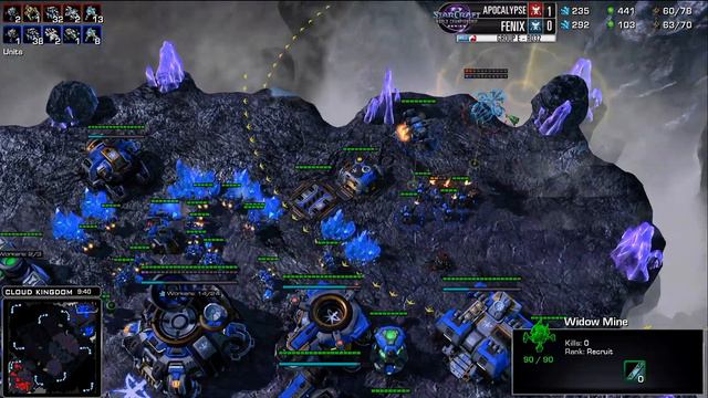 Apocalypse vs Fenix - Game 2 - Ro32 - Group E смотреть онлайн