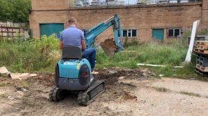 Kobelco sk007-3 / Обзор мини-экскаватора из Японии