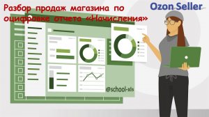 Разбор продаж магазина Ozon по файлу Оцифровки отчета "Начисления"