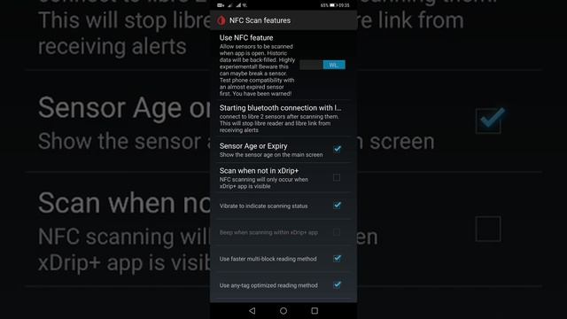 Xdrip +. Pierwsze uruchomienie, ustawienie skanowania NFC. смотреть онлайн
